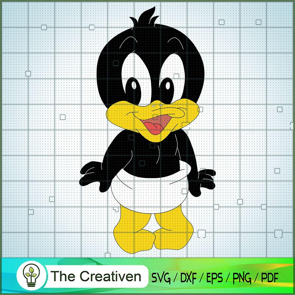 Baby Daffy SVG, Cartoon SVG, Characters Cartoon SVG 1 Baby Daffy SVG, Cartoon SVG, Characters Cartoon SVG