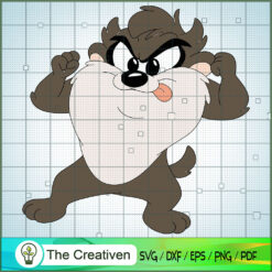 Angry Baby Taz SVG, Cartoon SVG, Characters Cartoon SVG