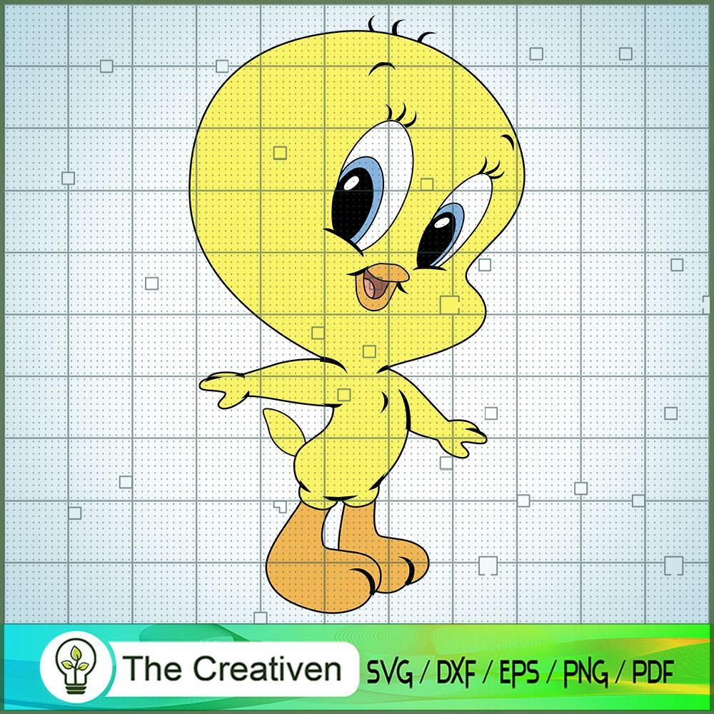 Beautiful Baby Tweety SVG, Cartoon SVG, Characters Cartoon SVG 1 Beautiful Baby Tweety SVG, Cartoon SVG, Characters Cartoon SVG