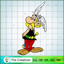 Beauti Asterix SVG, Cartoon SVG, Characters Cartoon SVG