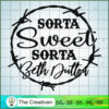 Sorta Sweet Sorta Beth Dutton Logo SVG, Yellowstone SVG, Cowboy SVG 2 Yellowstone 66 copy