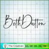 Beth Dutton Yellowstone SVG, Yellowstone SVG, Cowboy SVG