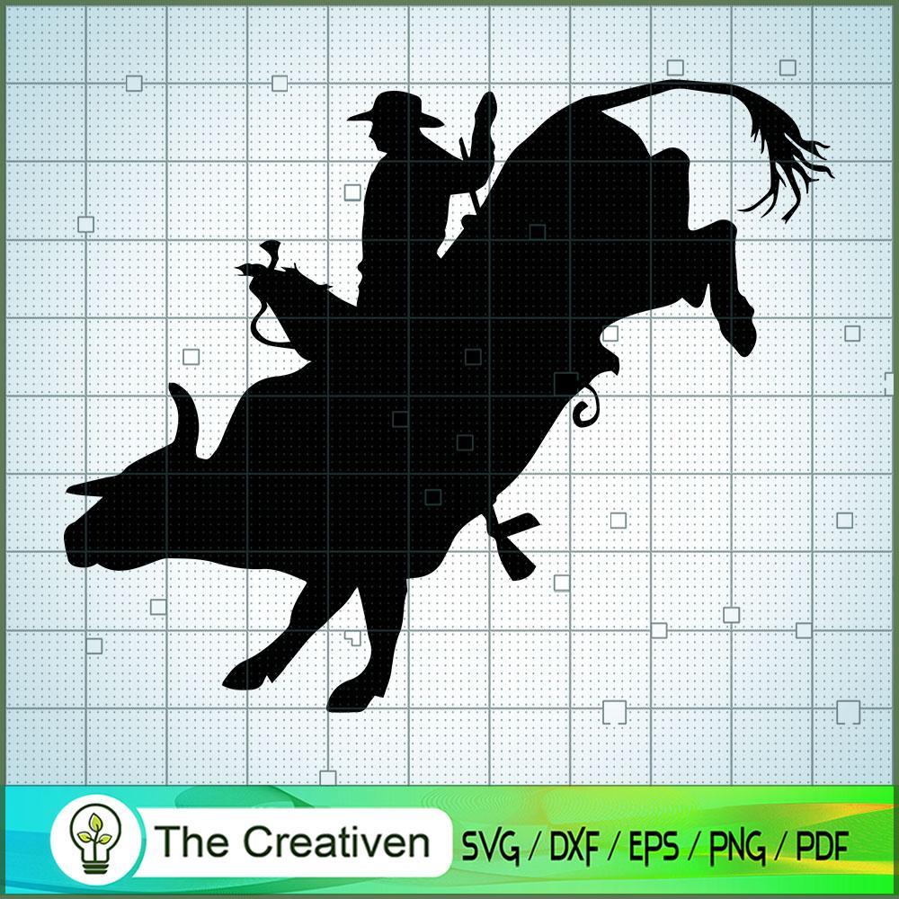 Bull Riding Yellowstone SVG, Yellowstone SVG, Cowboy SVG 1 Yellowstone 55 copy