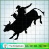 Bull Riding Yellowstone vol 1 SVG, Yellowstone SVG, Cowboy SVG 3 Yellowstone 54 copy