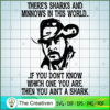 There's Sharks and Minnows i SVG Cut File for Cricut 3 Yellowstone 89 copy