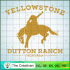 Cowboy Logo Yellowstone SVG, Yellowstone SVG, Cowboy SVG