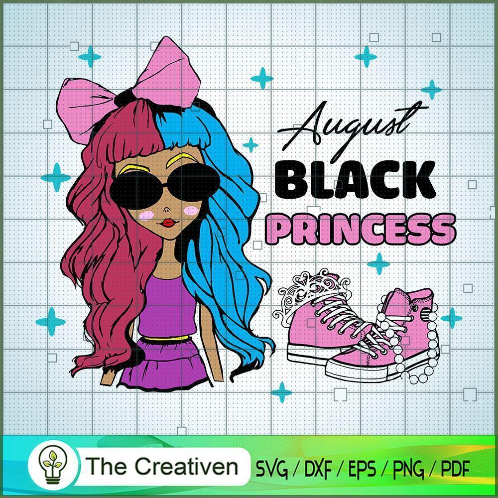 Birthday Girl August SVG, Birthday Girl SVG, Black Women SVG 1 Birthday Girl August SVG, Birthday Girl SVG, Black Women SVG