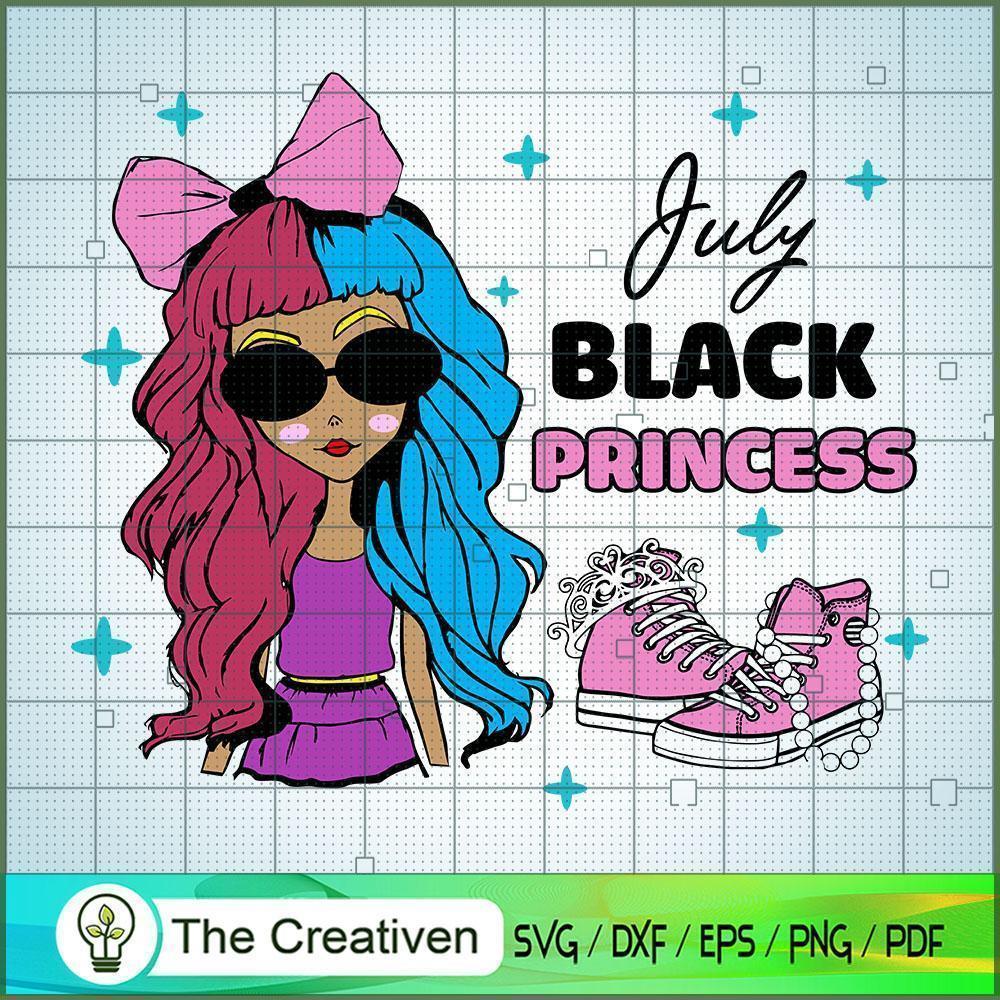 Birthday Girl July SVG, Birthday Girl SVG, Black Women SVG 1 Birthday Girl July SVG, Birthday Girl SVG, Black Women SVG