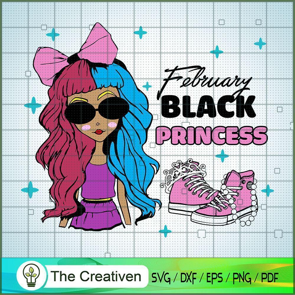 Birthday Girl February SVG, Birthday Girl SVG, Black Women SVG 1 Birthday Girl February SVG, Birthday Girl SVG, Black Women SVG