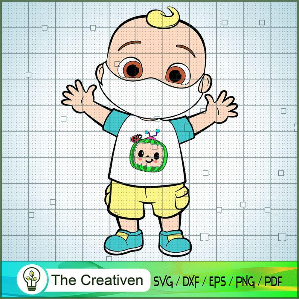 J.J Wear Mask SVG, Cocomelon SVG, Cartoon Movie SVG 1 J.J Wear Mask SVG, Cocomelon SVG, Cartoon Movie SVG