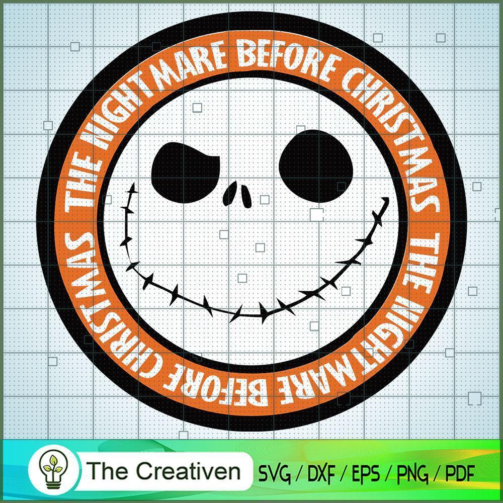Orange Logo The Nightmare Be SVG Cut File for Cricut 1 Orange Logo The Nightmare Be SVG Cut File for Cricut