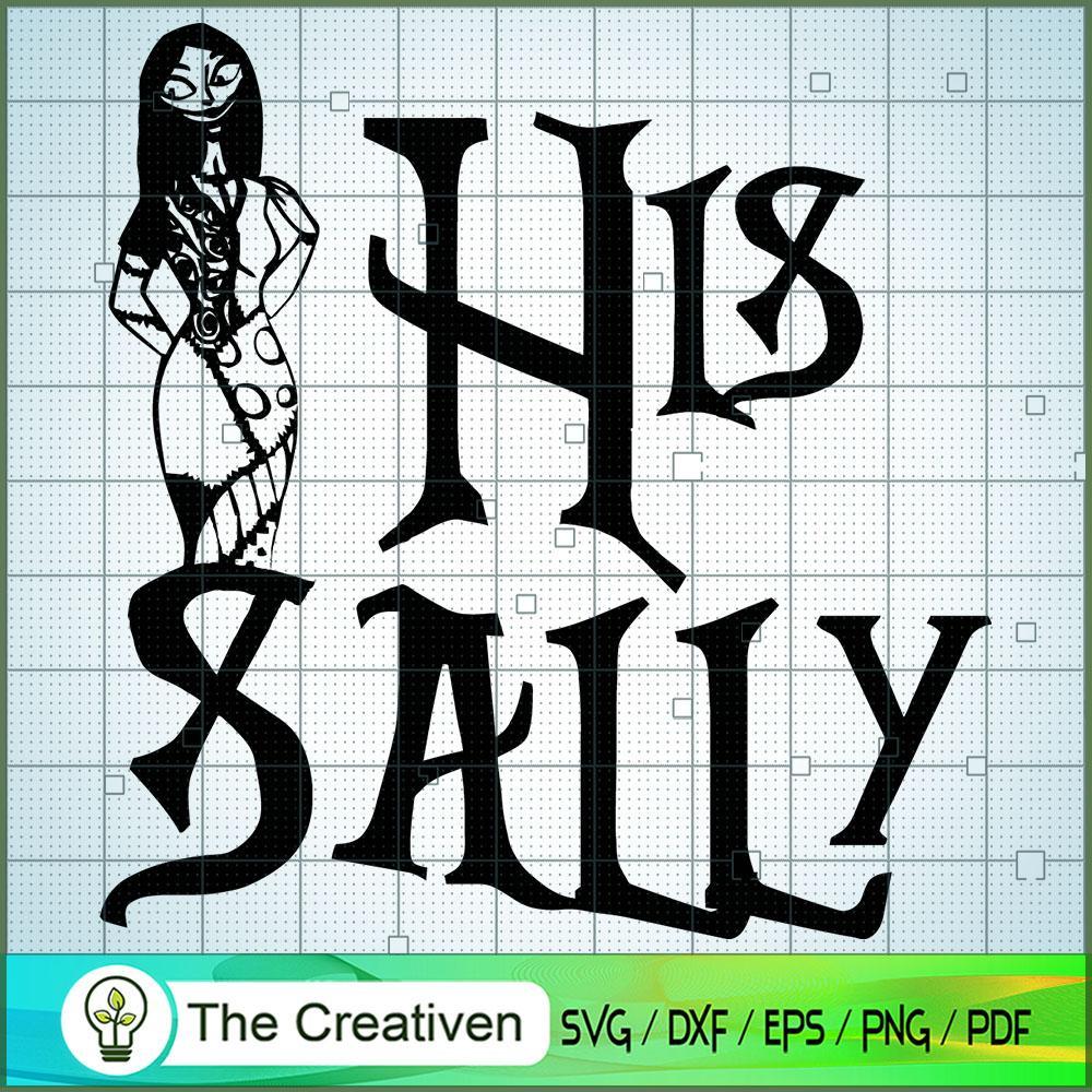 His Sally SVG, Nightmare SVG, Halloween SVG 1 His Sally SVG, Nightmare SVG, Halloween SVG