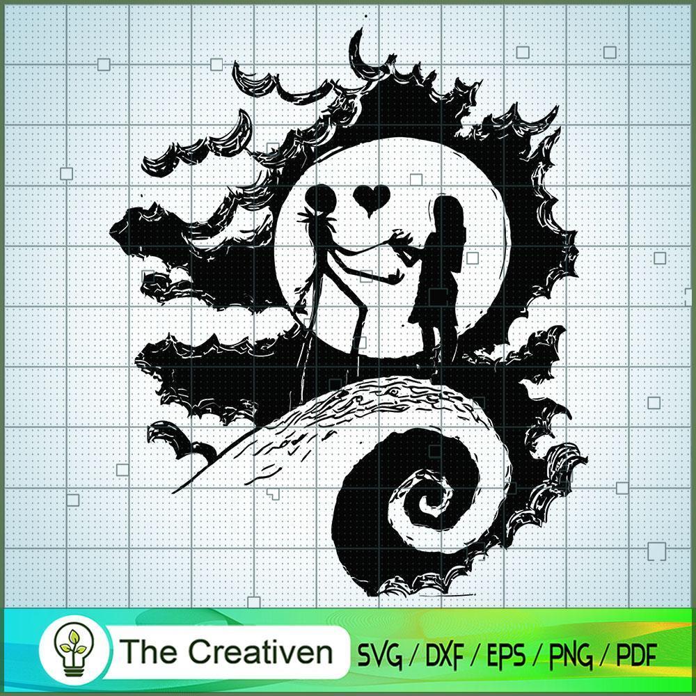 Jack Give Your Heart For Sally SVG, Nightmare SVG, Halloween SVG 1 Jack Give Your Heart For Sally SVG, Nightmare SVG, Halloween SVG