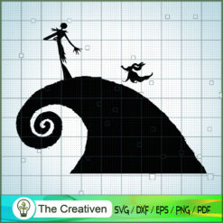Black Jack And Zero SVG, Nightmare SVG, Halloween SVG
