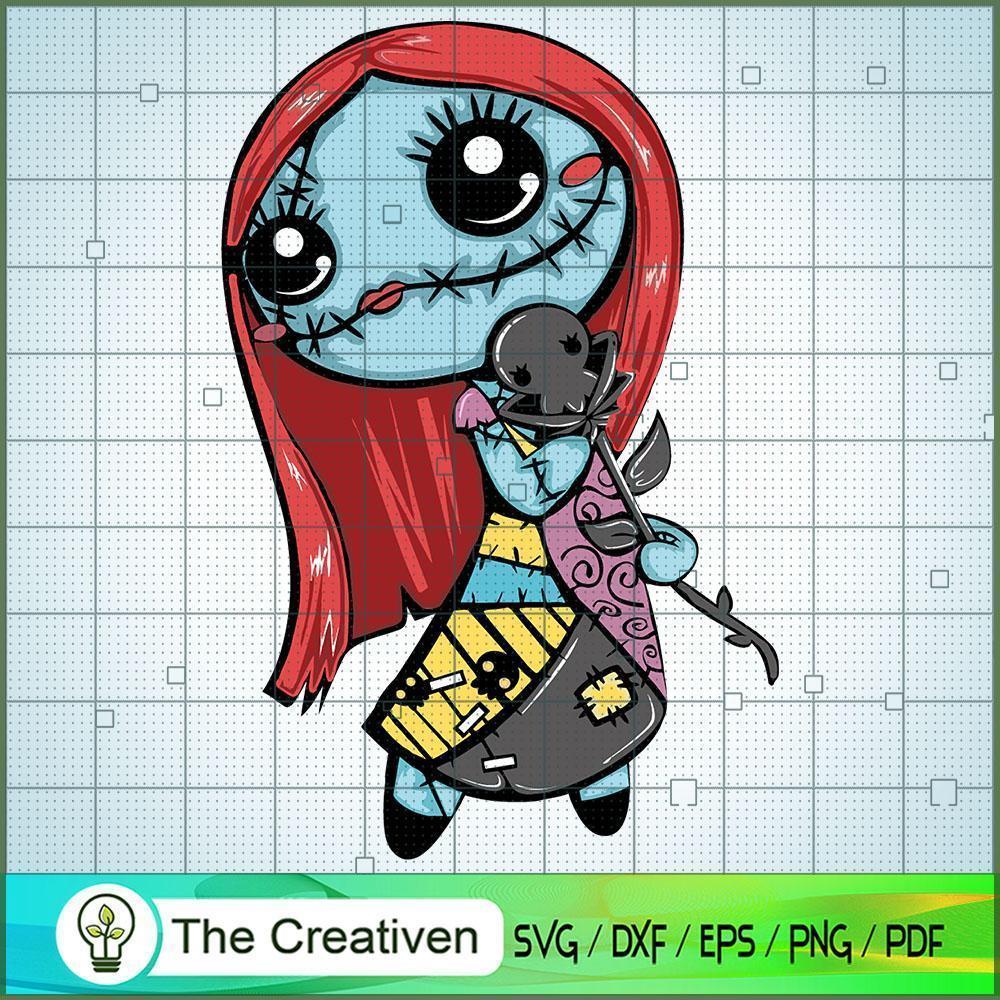 Baby Sally Doll SVG, Nightmare SVG, Halloween SVG 1 Baby Sally Doll SVG, Nightmare SVG, Halloween SVG