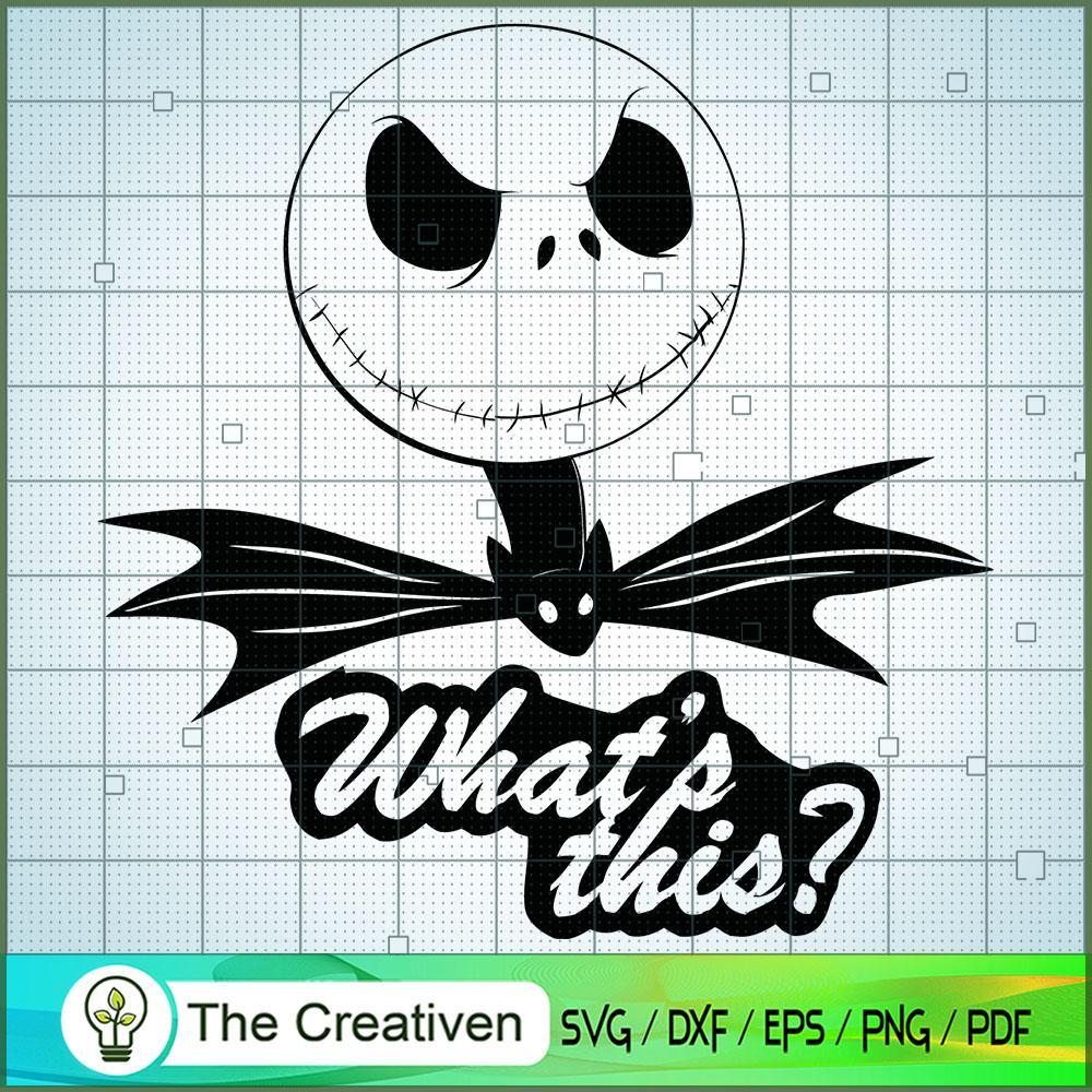 Jack Skellington What's This SVG, Nightmare SVG, Halloween SVG 1 Jack Skellington What's This SVG, Nightmare SVG, Halloween SVG