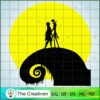 Couple On The Verge SVG, Nightmare SVG, Halloween SVG 2 Artboard 96 copy