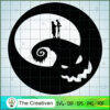 Circle Couple And Oogie Boogie SVG, Nightmare SVG, Halloween SVG 2 Artboard 87 copy