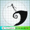 Circle Jack Skellington SVG, Nightmare SVG, Halloween SVG 3 Artboard 85 copy