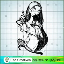 Scary Sally SVG Cut File for Cricut & Silhouette Design 22788