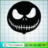 Black Head Jack Skellington SVG, Nightmare SVG, Halloween SVG 3 Artboard 70 copy