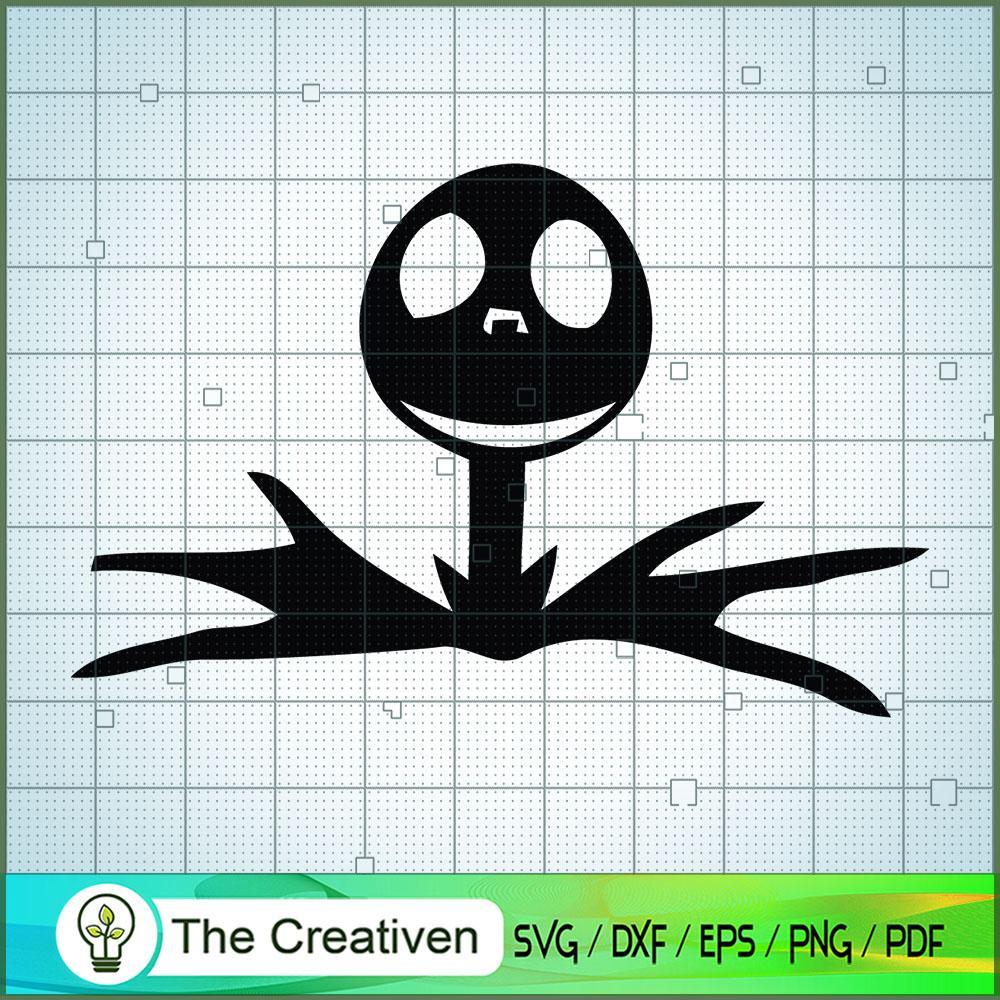 Shadow Head Jack Skellington SVG Cut File for Cricut & Design 22759 1 Shadow Head Jack Skellington SVG Cut File for Cricut & Design 22759