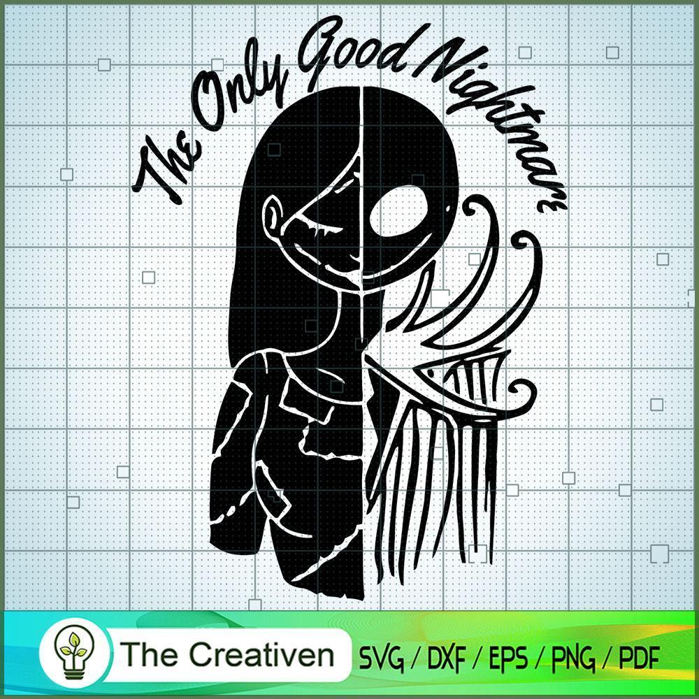 Jack and Sally The Only Good SVG Cut File for Cricut 1 Jack and Sally The Only Good SVG Cut File for Cricut