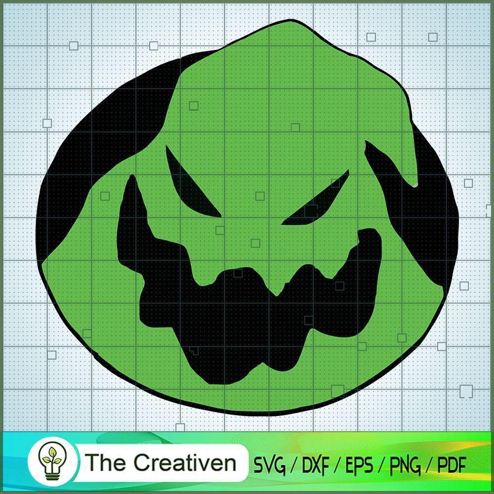 Blue Head Oogie Boogie SVG, Nightmare SVG, Halloween SVG 1 Artboard 41 copy