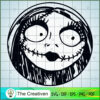 Sally Nightmare SVG, Nightmare SVG, Halloween SVG