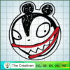 Jack Skellington Mickey Balloon SVG, Nightmare SVG, Halloween SVG 3 Artboard 26 copy