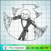 Angry Jack Skellington SVG, Nightmare SVG, Halloween SVG 2 Artboard 175 copy