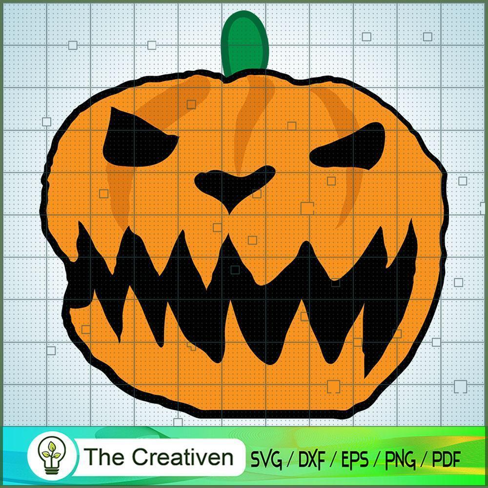 Nightmare Pumpkin SVG, Nightmare SVG, Halloween SVG 1 Nightmare Pumpkin SVG, Nightmare SVG, Halloween SVG