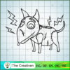 Zero Dog SVG, Nightmare SVG, Halloween SVG 3 Artboard 176 copy