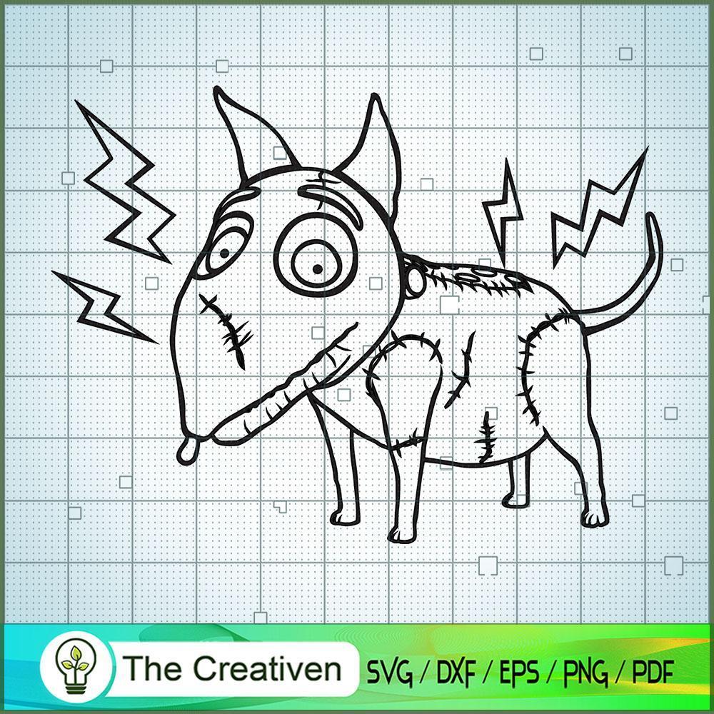 Zero Dog SVG, Nightmare SVG, Halloween SVG 1 Zero Dog SVG, Nightmare SVG, Halloween SVG