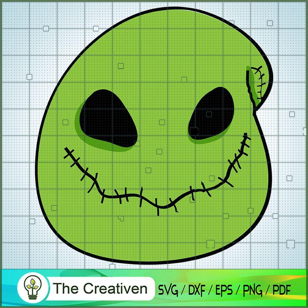 Jack Skellington Green Head SVG, Nightmare SVG, Halloween SVG 1 Jack Skellington Green Head SVG, Nightmare SVG, Halloween SVG