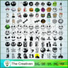 The Nightmare Before Christmas Bundle SVG Cut File fo Design 22601 2 Bundle 100