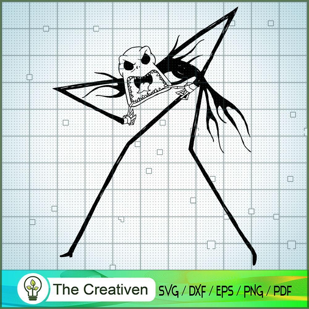 Jack Skellington Angry SVG, Nightmare SVG, Halloween SVG 1 Jack Skellington Angry SVG, Nightmare SVG, Halloween SVG