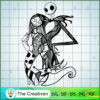 Jack Skellington and Sally Love SVG, Nightmare SVG, Halloween SVG 3 Artboard 190 copy