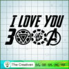 I Love You 3000 SVG Cut File for Cricut & Silhouette 2 12 copy 74