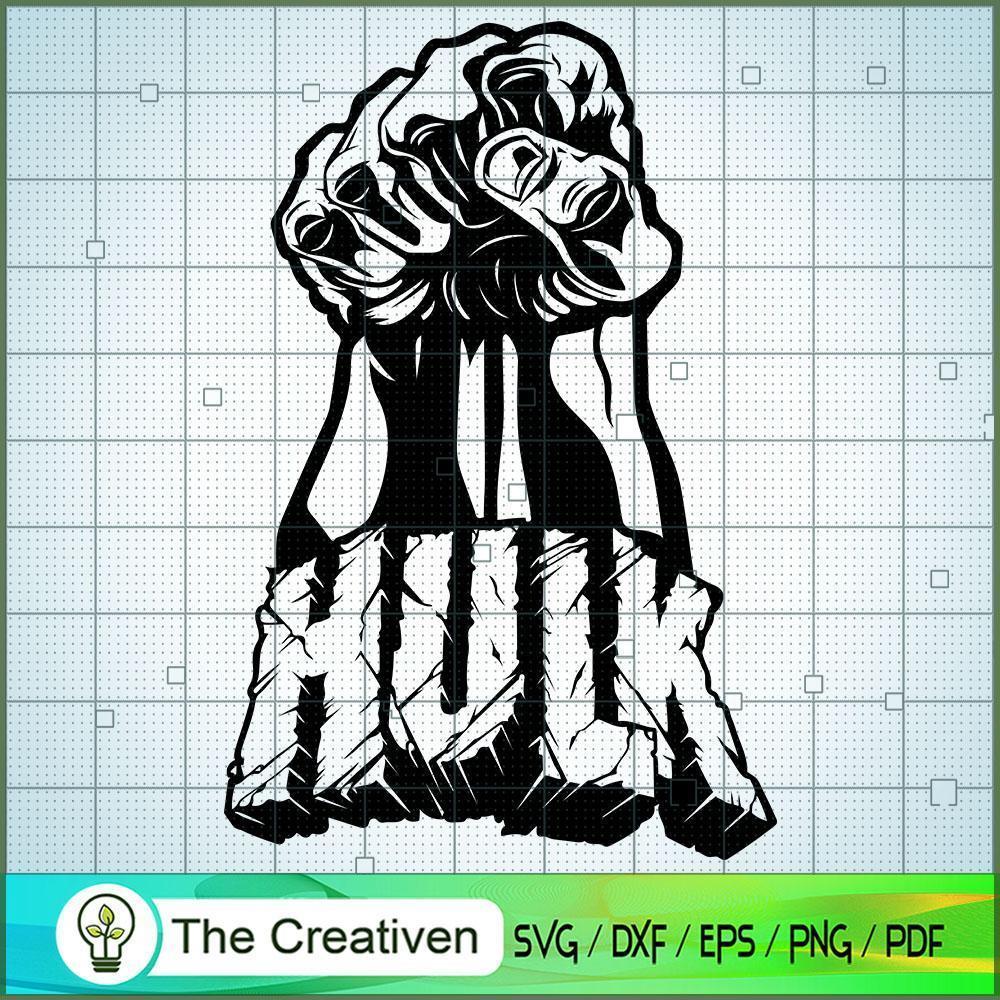Hand Hulk SVG Cut File for Cricut & Silhouette 1 Hand Hulk SVG Cut File for Cricut & Silhouette