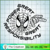 Great Power Spider Man SVG Cut File for Cricut & Silhouette 2 7 copy 75