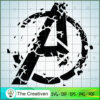 Crushed Logo Distressed SVG Cut File for Cricut & Silhouette 3 5 copy 79