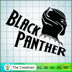 Black Panther SVG Cut File for Cricut & Silhouette Design 22525