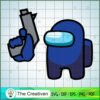 Impostor Blue Gun SVG Cut File for Cricut & Silhouette 2 127 copy 6