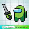 Impostor Green Knife SVG Cut File for Cricut & Silhouette 2 121 copy 6