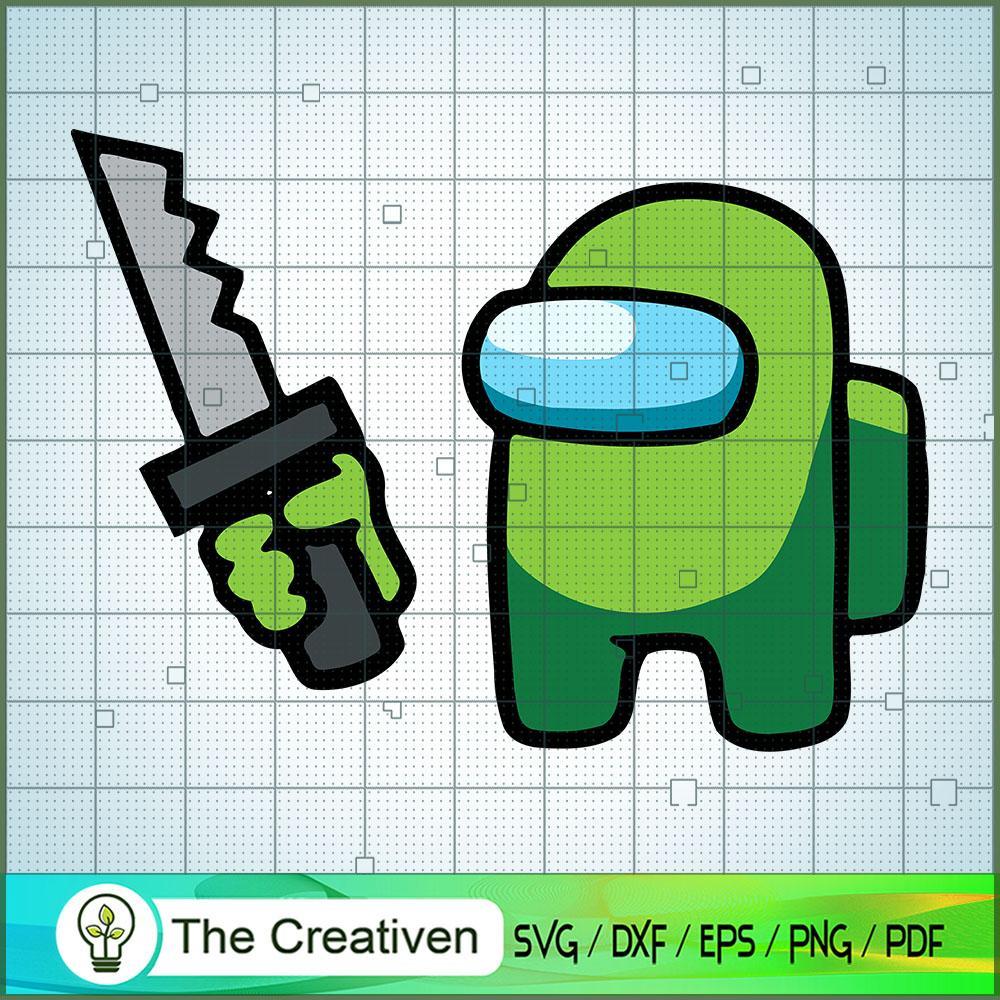 Impostor Green Knife SVG Cut File for Cricut & Silhouette 1 Impostor Green Knife SVG Cut File for Cricut & Silhouette