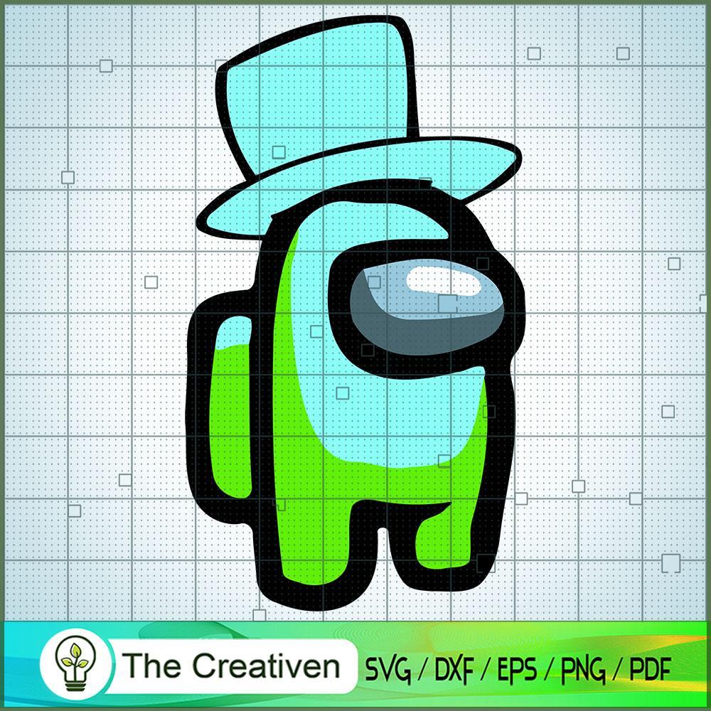 Among Us Magician Hat SVG Cut File for Cricut & Silhouette 1 Among Us Magician Hat SVG Cut File for Cricut & Silhouette