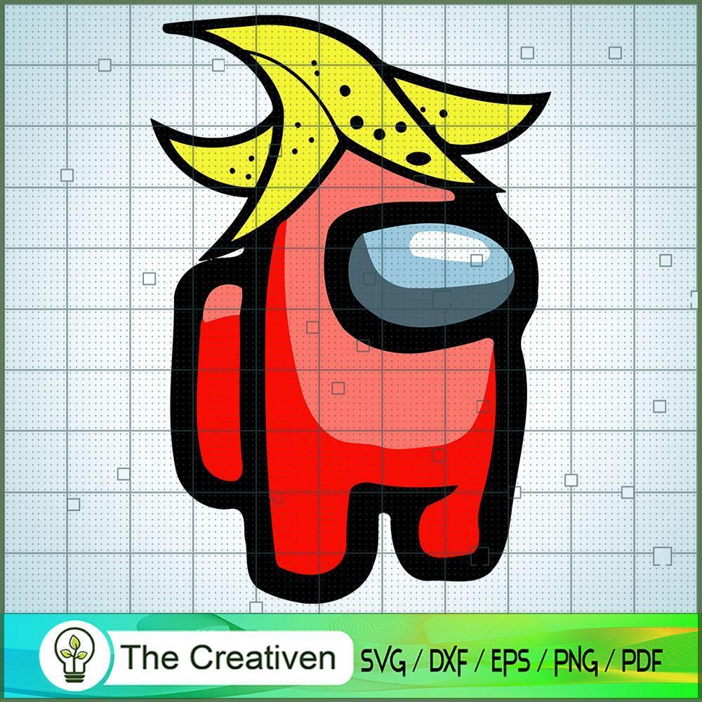 Among Us Banana Hat SVG, Among Us SVG, Game Play SVG, Funny Among Us SVG 1 104 copy 7