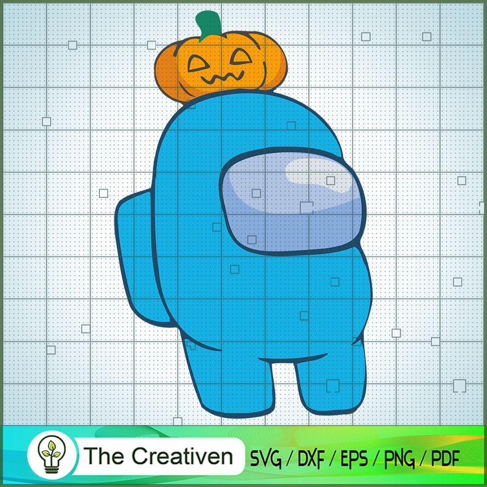 Among Us Pumpkin SVG, Among Us SVG, Game Play SVG, Funny Among Us SVG 1 163 copy 2