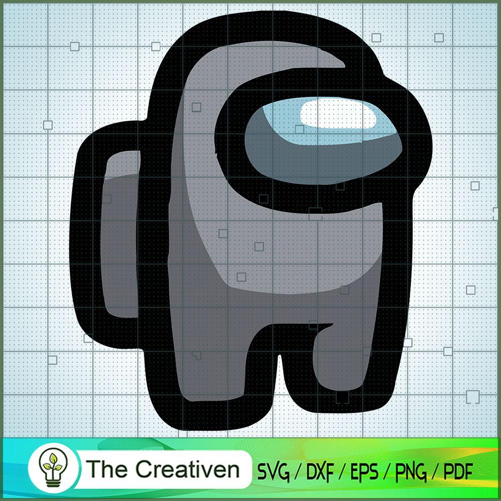 Among Us Grey SVG, Among Us SVG, Game Play SVG, Funny Among Us SVG 1 74 copy 14